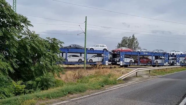 Mercedes-Benz Manufacturing Hungary Kft. new car transporter train смотреть онлайн