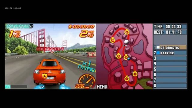 NDS Game test on raspberry pi 3 (RetroPie 4.2, Drastic, Asphalt urban gt 2) смотреть онлайн