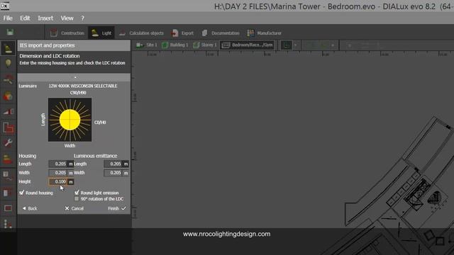 How to easily import more than one IES file or LDT file in Dialux evo смотреть онлайн