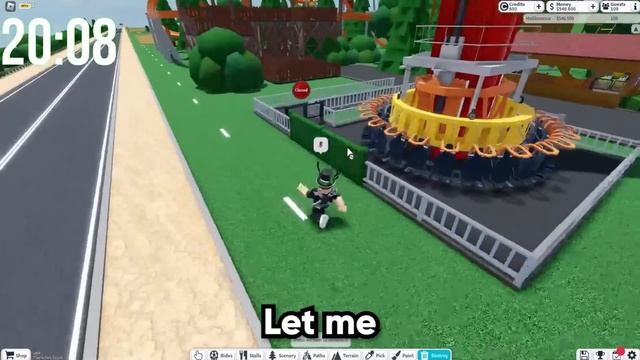 Building in Theme Park Tycoon 2 but each ride is a RANDOM size смотреть онлайн