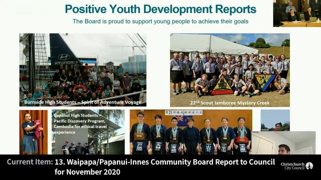 10.12.20 - Item 13 - Waipapa/Papanui-Innes Community Board Report to Council for November 2020 смотреть онлайн