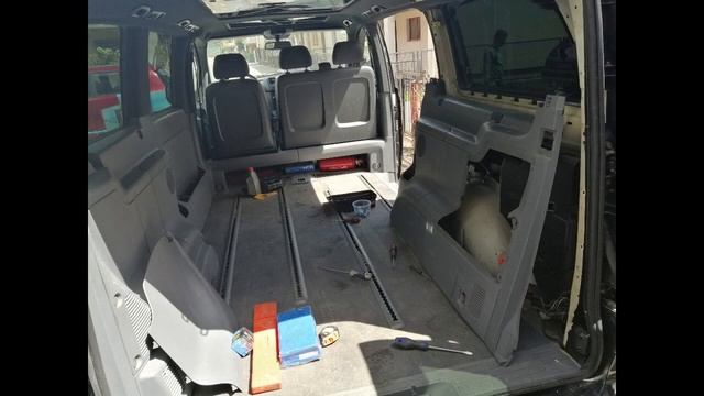 Mercedes Vito interior transformation VIP смотреть онлайн