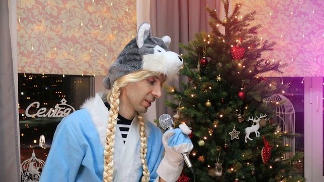 Расскажи, снегурочка! Ну, погоди! Соня-заяц и папа-волк поют новогоднюю песню. смотреть онлайн