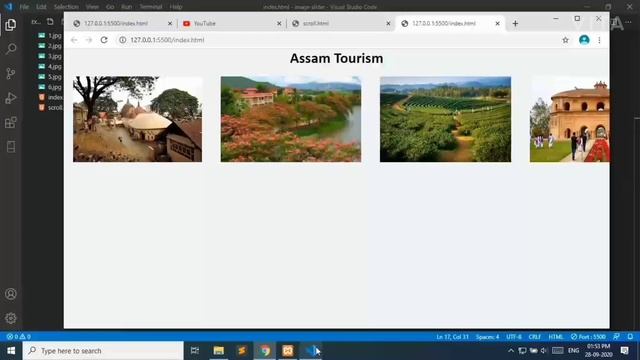 Creating an image slider in pure HTML, CSS and JS смотреть онлайн