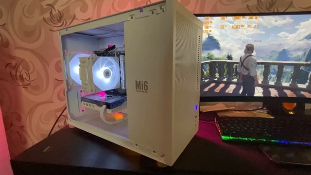 Игровой ПК за 45000 рублей. Intel 12100f rx6500xt 1st player Miku mi6. смотреть онлайн