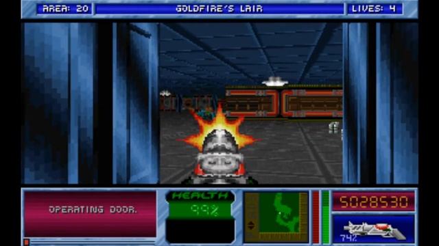 Blake Stone: Planet Strike Area 20: Goldfire's Lair смотреть онлайн