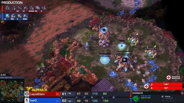 StarCraft 2: HERO vs CLEM - Red Cross Cup | Ro8 смотреть онлайн