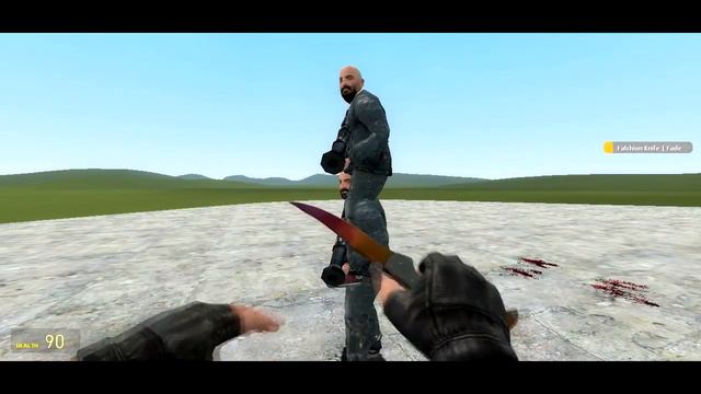 обзор модов на garry's mod #6 (ножи из CS GO) смотреть онлайн