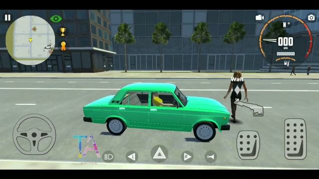 Russian Cars Simulator - Driving Russian Cars - Car Games Android Gameplay смотреть онлайн