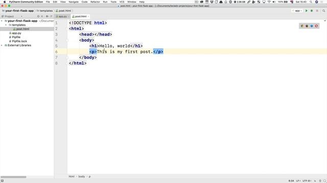 video15 4 Rendering HTML with Flask and Python смотреть онлайн