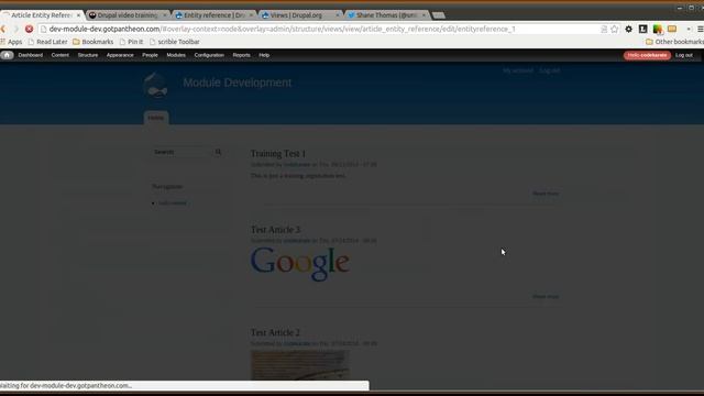 Creating a Drupal 7 Entity Reference View смотреть онлайн