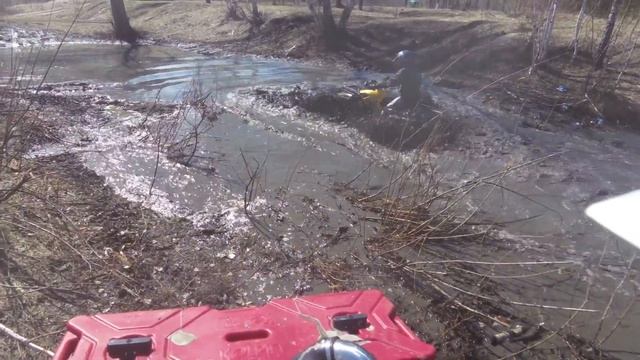 Апрель 2014г, Polaris Sportsman 850, BRP, Scrambler, Outlander 1000, смотреть онлайн