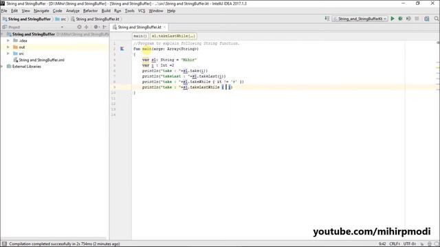 #258 Kotlin Tutorial | take() смотреть онлайн