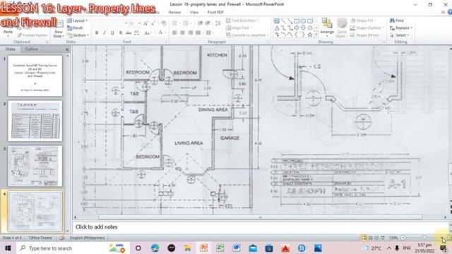 Complete Autocad Training Course : Lesson 16- Layer - Property lines and Firewall смотреть онлайн