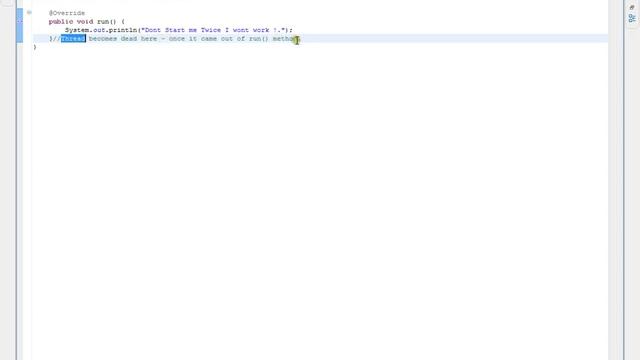 Java Interview Question And Answer How can a dead thread be restarted смотреть онлайн
