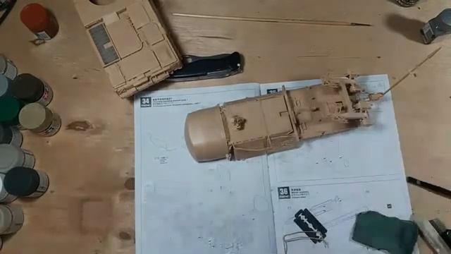 Постройка модели СОУ БУК М1 от "Менг". Часть 19 смотреть онлайн