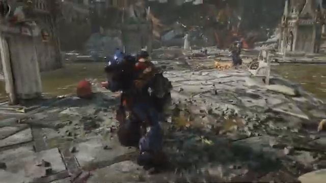 Warhammer 40,000: Space Marine 2 Силы Хаоса в новом геймплее смотреть онлайн
