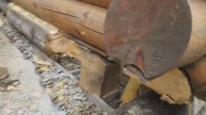 Замена нижнего венца Удаление сгнившего бревна Реставрация сруба беседки Андреевские срубы