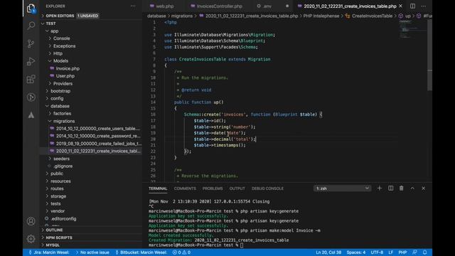 Laravel pierwszy model i dane | Tworzenie nowego modelu | Laravel 8 PHP 7.4 | Kurs Laravel część 9 смотреть онлайн
