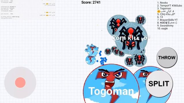 BLOB.IO MOBILE | 3 VS 1 SOLO REVENGE! смотреть онлайн
