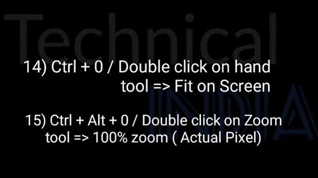 Top 30 Photoshop's shortcut keys | Photoshop | Technical India | 2019 смотреть онлайн