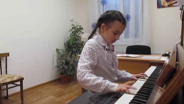 Горохова Анастасия 3 класс А. Лемуан. Этюд смотреть онлайн