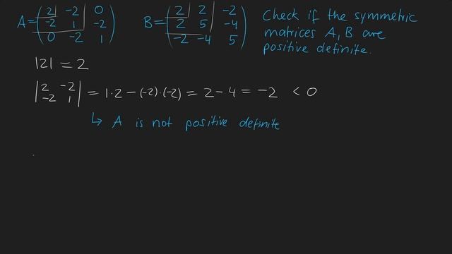 Checking if a Matrix is Positive Definite смотреть онлайн