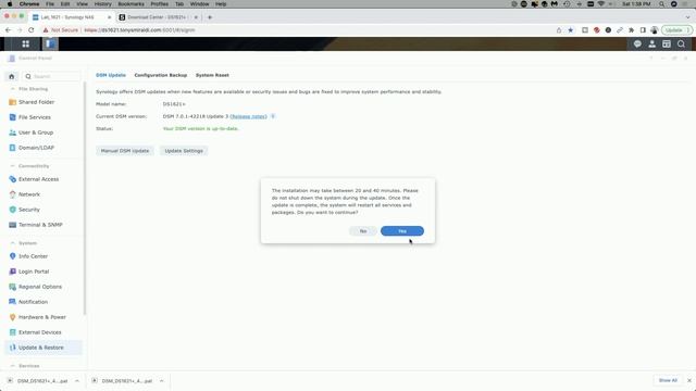 How to Perform a Manual Installation of Synology DSM 7.1 смотреть онлайн