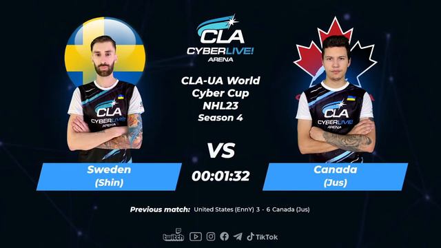 2023.01.27 ► CLA World Cyber Cup смотреть онлайн