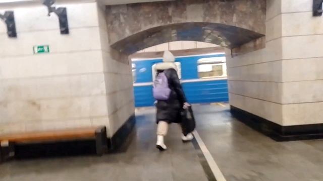 Обкатка 81-717/714.5 (ЛВЗ/ВМ) №8904 на станции 