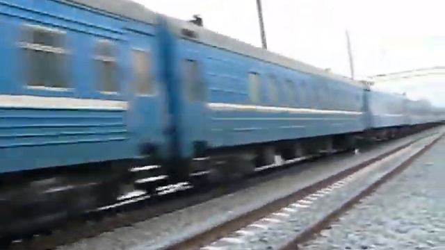 ВЛ40у-1384.2 з поїздом "Белый Аист" Мінськ - Київ смотреть онлайн