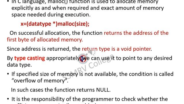 SSMRV Video Lectures-Data Structures-Linked List-Node Creation and Deletion. смотреть онлайн