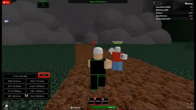 Zombie Tower walkthrough [ROBLOX] смотреть онлайн