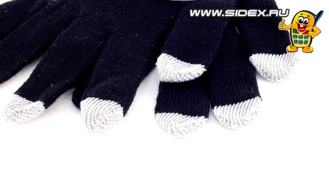 Sidex.ru: Видеообзор сенсорных перчаток Touchscreen Gloves для iPhone смотреть онлайн