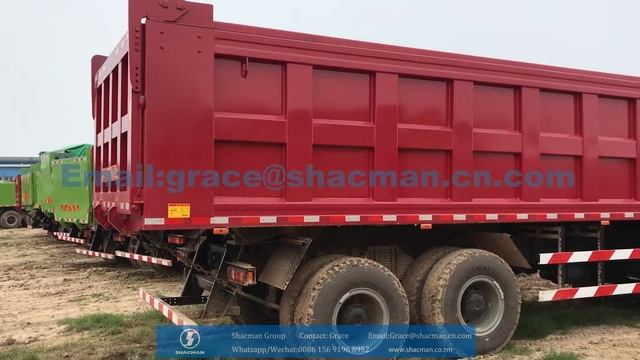 Shacman X3000 8x4 Tipper Truck смотреть онлайн