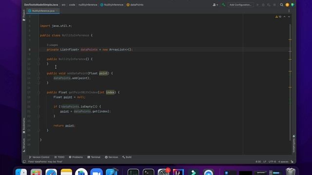 Nullity Inference in Intellij смотреть онлайн