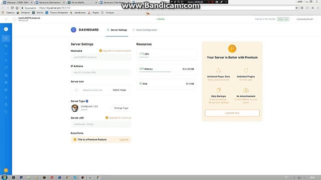Как сделать бесплатно сервер майнкрафт?! смотреть онлайн