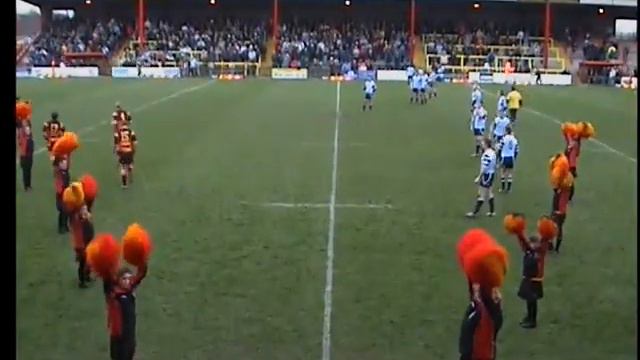 Dewsbury Rams Vs Featherstone Rovers 3 02 2008 NRC смотреть онлайн