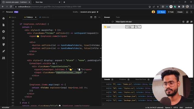 React JS Interview Questions ( File Explorer ) - Frontend Machine Coding Interview Experience смотреть онлайн