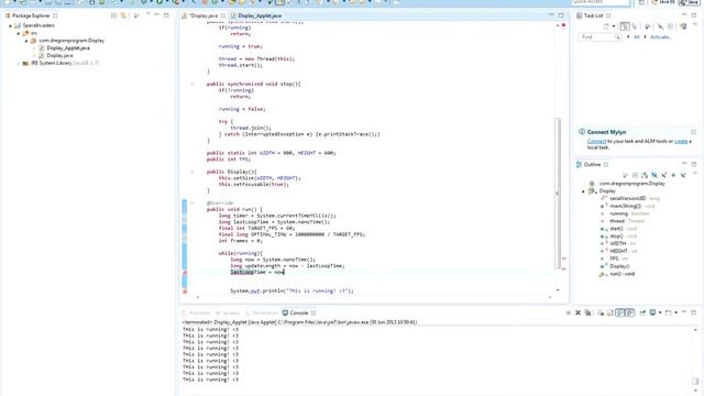 Space Invaders Tutorial (Java) 2 - Applet & Frames смотреть онлайн