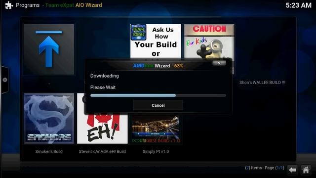 Kodi - How-to use Team eXpat Wizard and Install a Build - XBMC смотреть онлайн