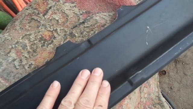 Нормальная снаружи,// гнилющая внутри//. Сварка завершена и впереди не менее важная работа.