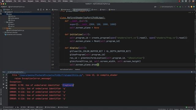 Learn to use ShaderToy Shaders in Python with OpenGL Part 8 смотреть онлайн