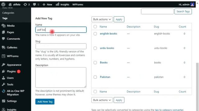 How to create post tags in WordPress | Programming Academia | 009 WordPress смотреть онлайн