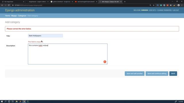 Django Project | Imagesbazaar.com clone using Django in 1.5 hour | hindi смотреть онлайн