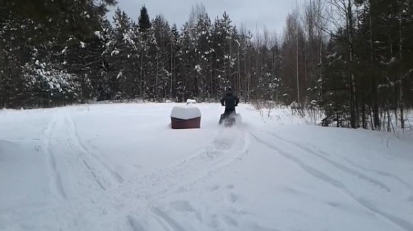 Снегоход горный brp 600 summit