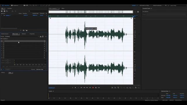 Мой пресет в Adobe Audition 2020