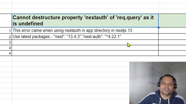 TypeError - Cannot destructure property 'nextauth' of 'req query' as it is undefined смотреть онлайн