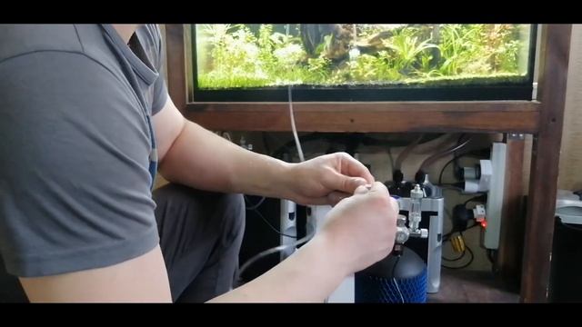 Система СО2 на 2 аквариума. Надёжный Китай
