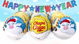 НОВОГОДНИЕ ДРАКОНЫ Чупа Чупс! Новая серия игрушки СИМВОЛ ГОДА 2024! Unboxing Surprise Chupa Chups